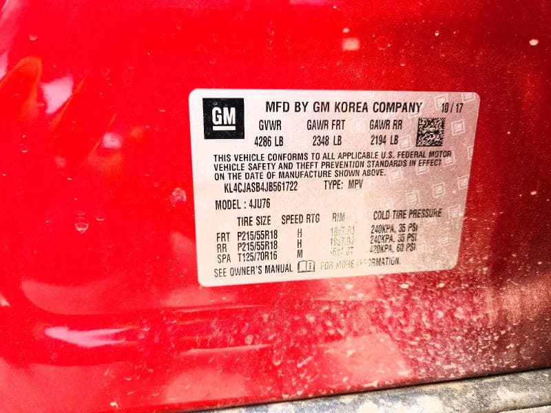 2018 BUICK ENCORE PREFERRED 12