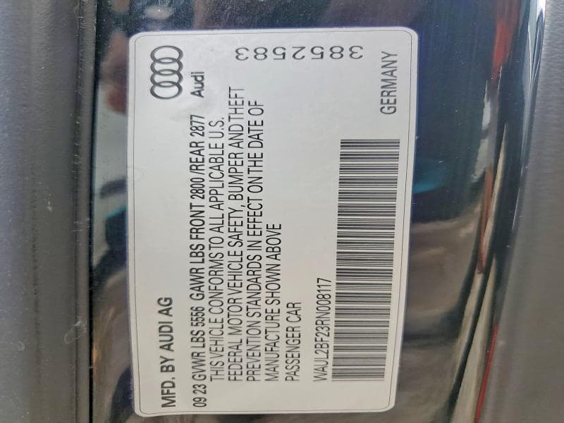 2024 AUDI A6 PREMIUM PLUS 12