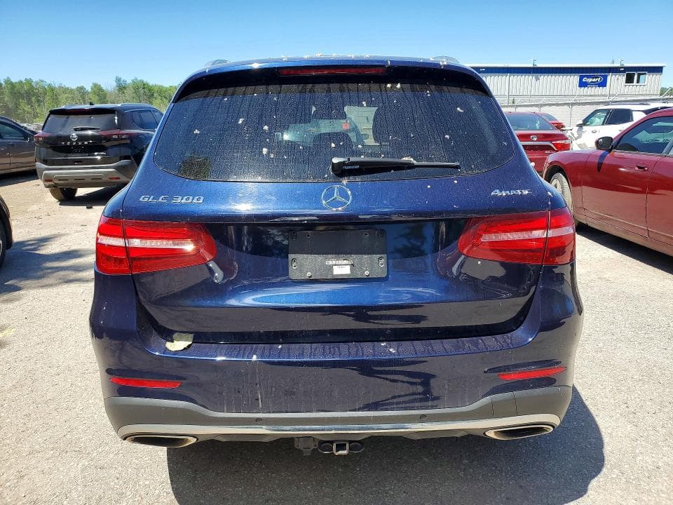 2018 MERCEDES-BENZ GLC 300 4MATIC 300 4MATIC 6