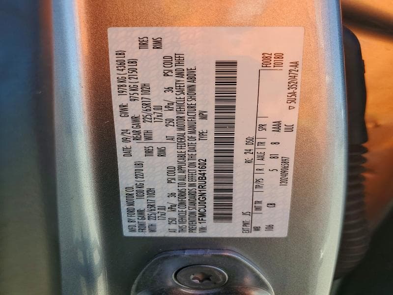 2024 FORD ESCAPE ACTIVE 13
