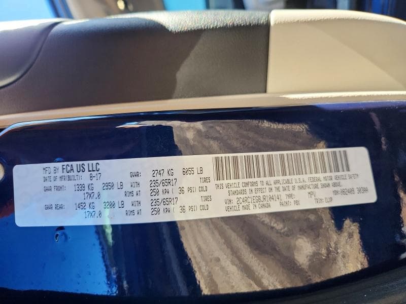 2018 CHRYSLER PACIFICA TOURING L PLUS 13