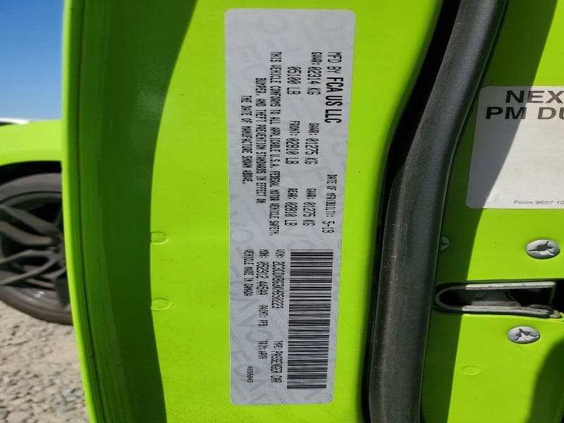 2019 DODGE CHARGER SXT 13