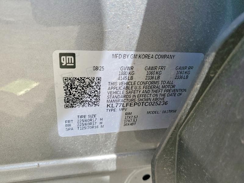 2026 CHEVROLET TRAX LS 12