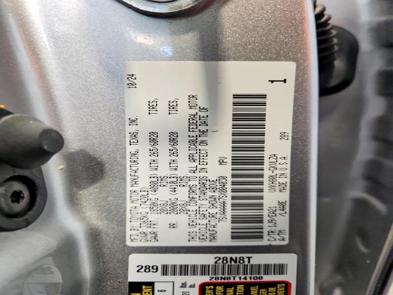 2025 TOYOTA SEQUOIA LIMITED 14
