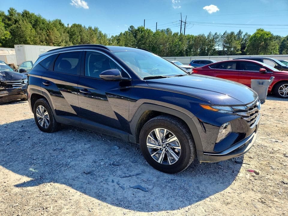 2023 HYUNDAI TUCSON BLUE 4