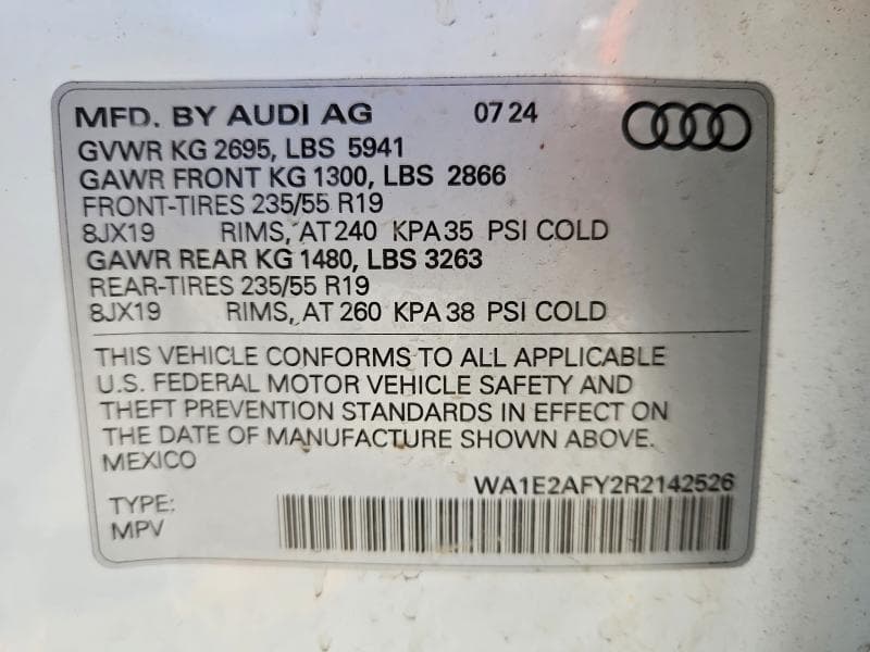 2024 AUDI Q5 E PREMIUM PLUS 55 13