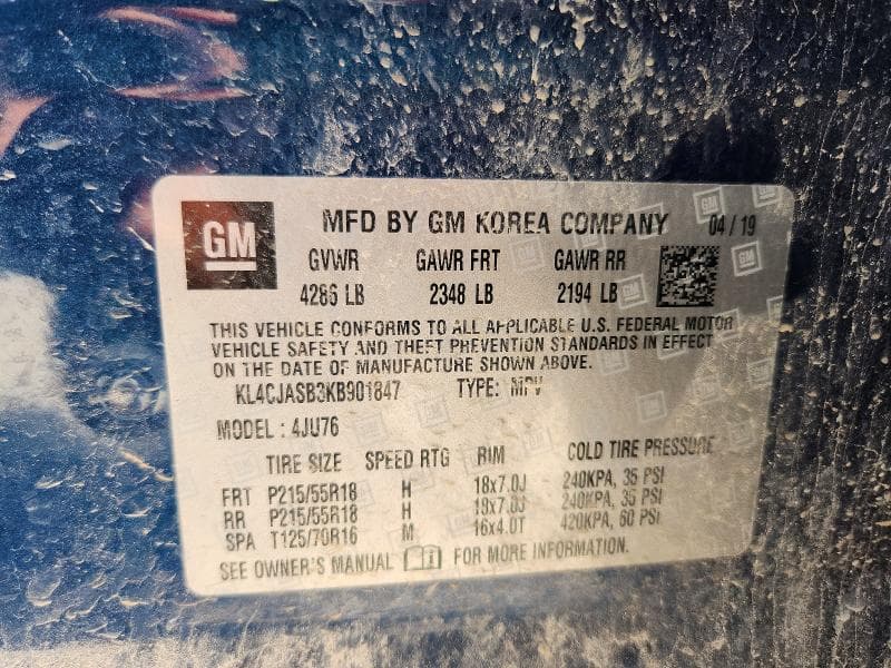 2019 BUICK ENCORE 13