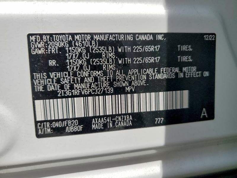 2023 TOYOTA RAV4 LE 13