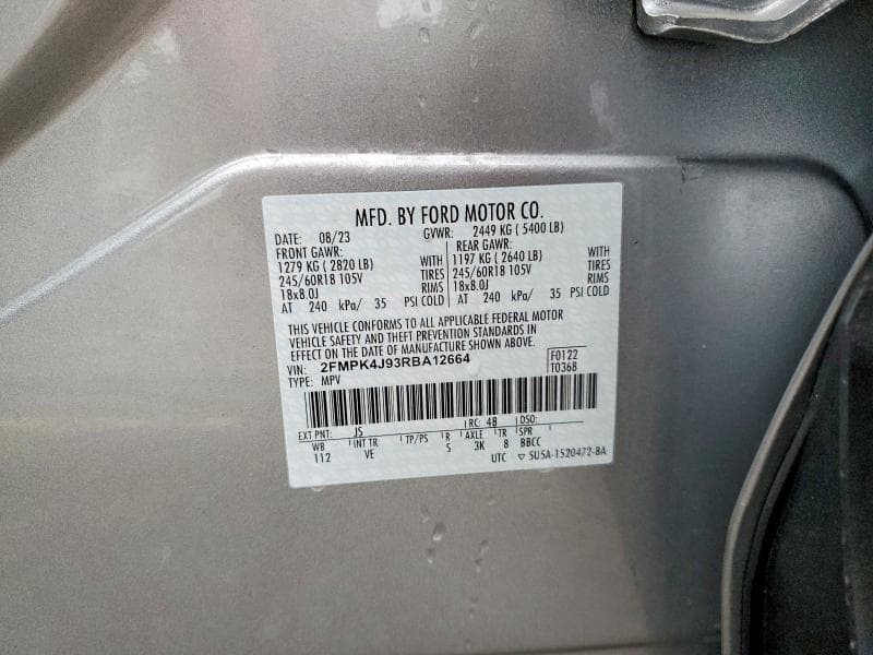 2024 FORD EDGE SEL 13
