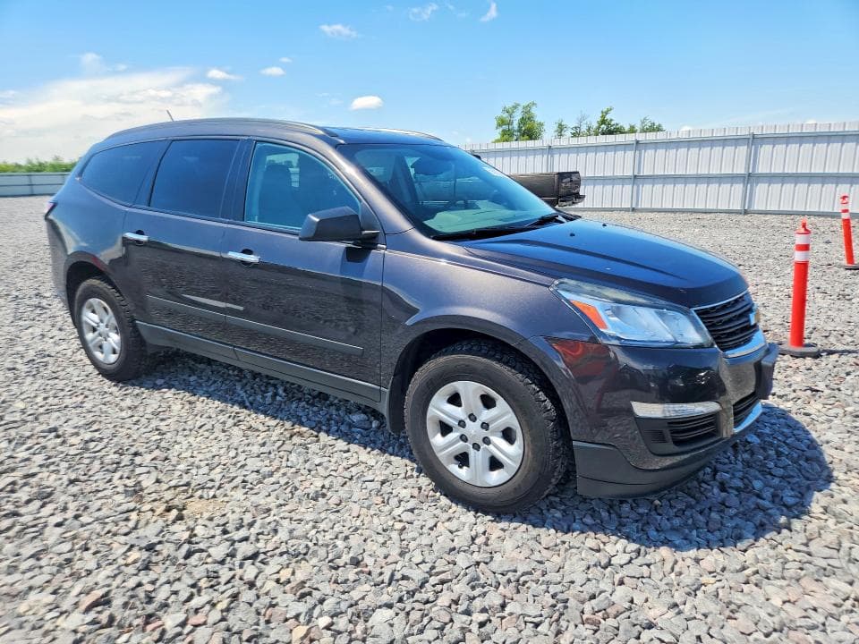 2017 CHEVROLET TRAVERSE LS 4