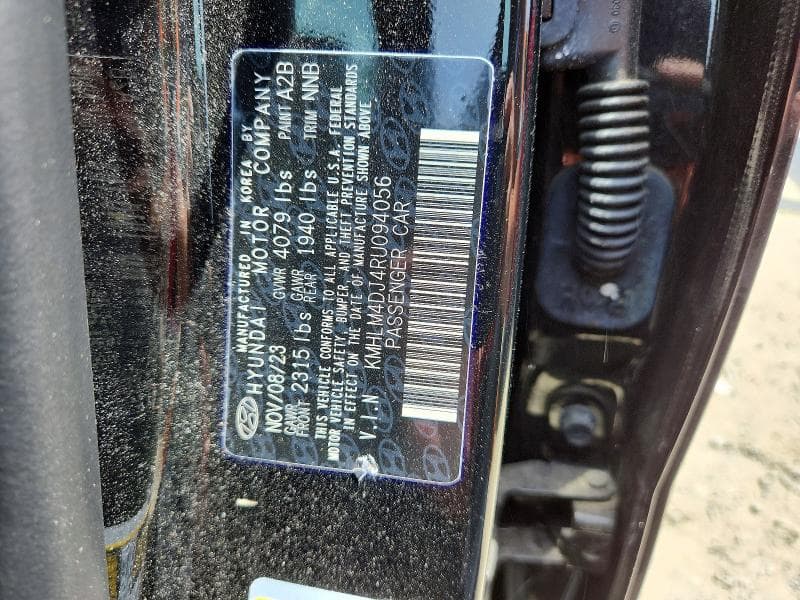 2024 HYUNDAI ELANTRA BLUE 12