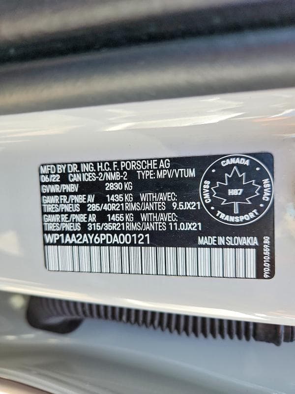 2023 PORSCHE CAYENNE BASE 14
