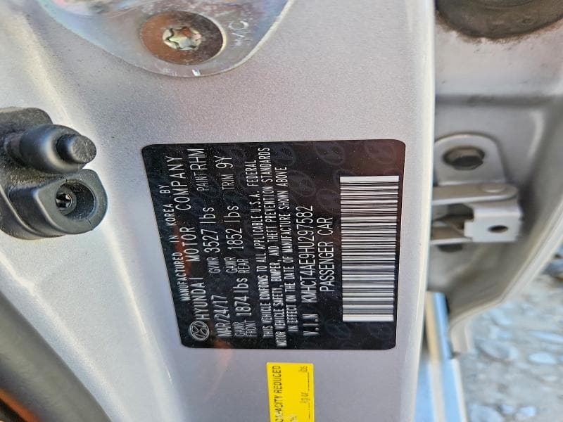 2017 HYUNDAI ACCENT SE 12