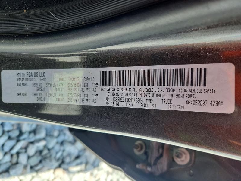 2019 RAM 1500 BIG HORN 13
