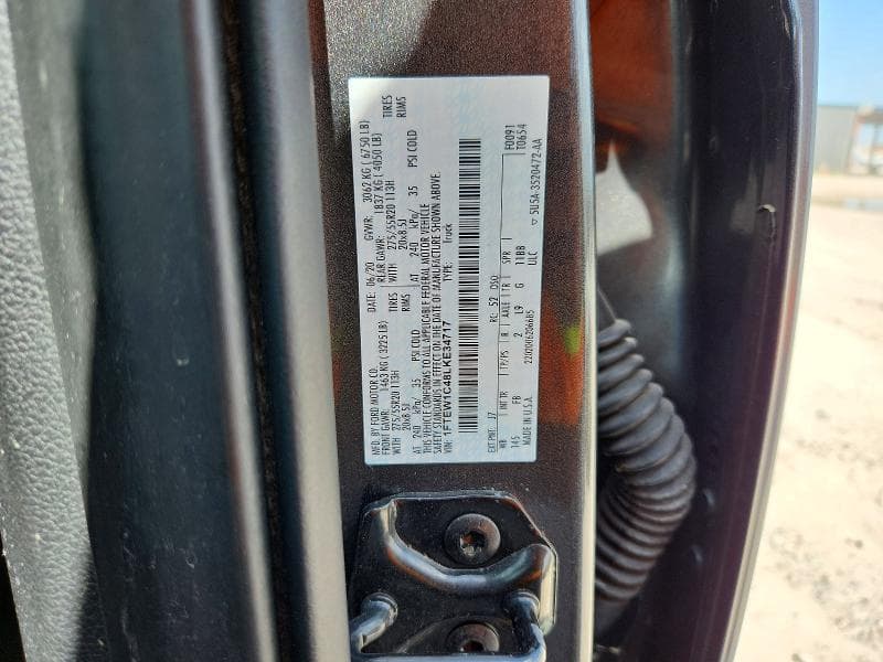 2020 FORD F150 SUPERCREW 13