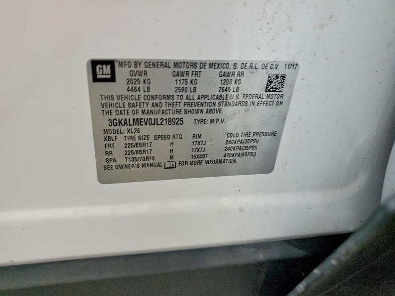2018 GMC TERRAIN SLE 14