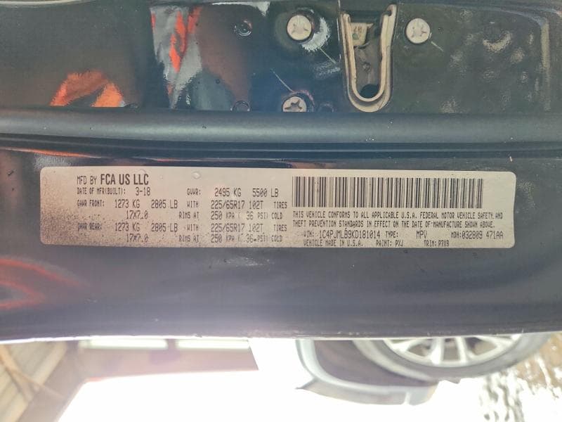 2019 JEEP CHEROKEE LATITUDE PLUS 12