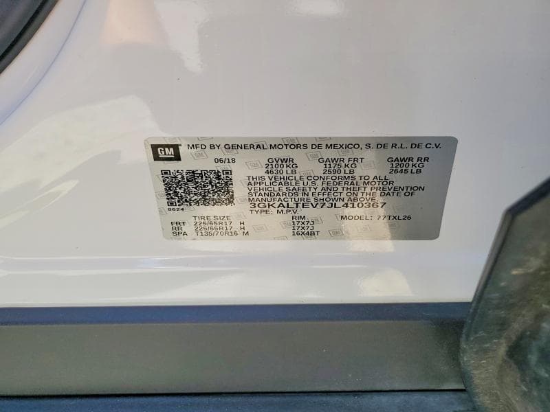 2018 GMC TERRAIN SLE 13