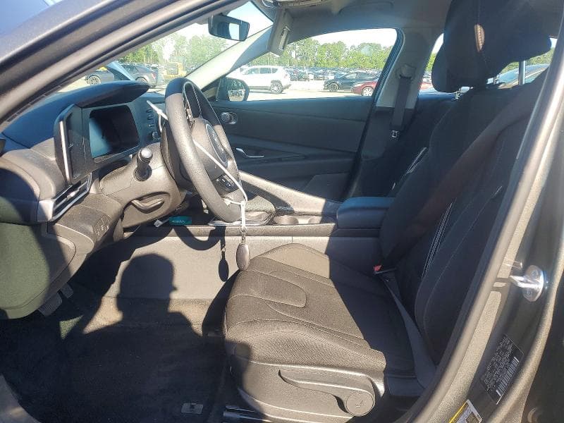 2025 HYUNDAI ELANTRA HYBRID BLUE 7