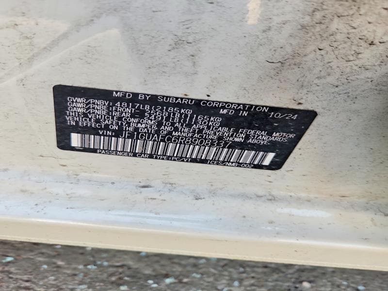 2024 SUBARU IMPREZA SPORT 13