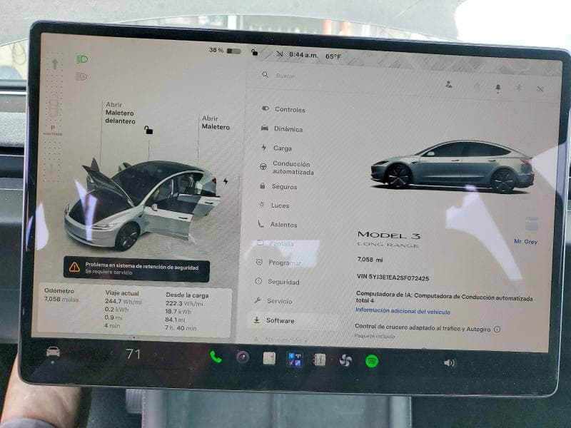 2025 TESLA MODEL 3 9