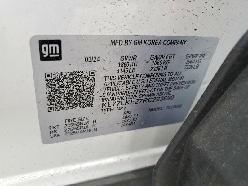 2024 CHEVROLET TRAX ACTIV 13
