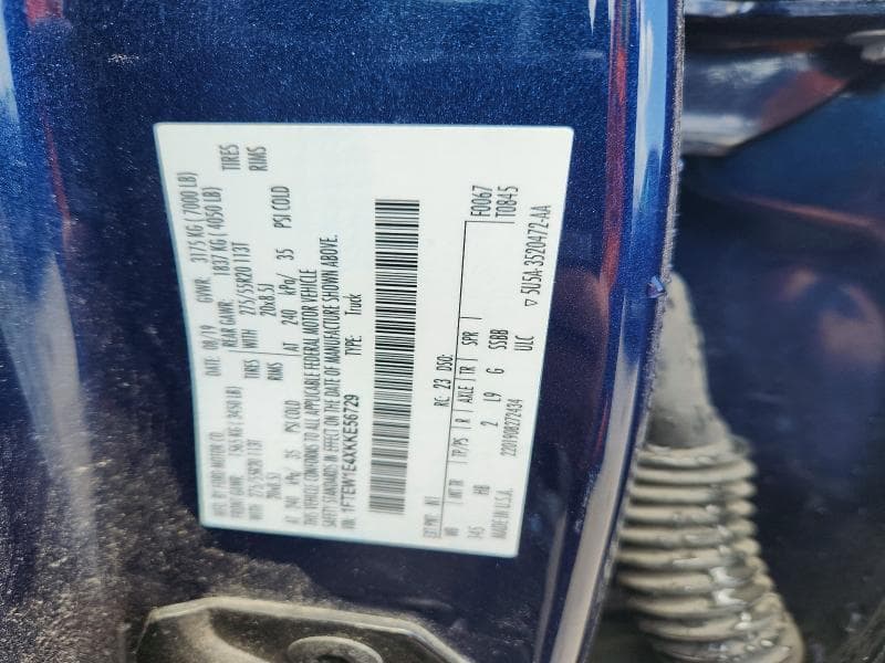 2019 FORD F150 SUPERCREW 13