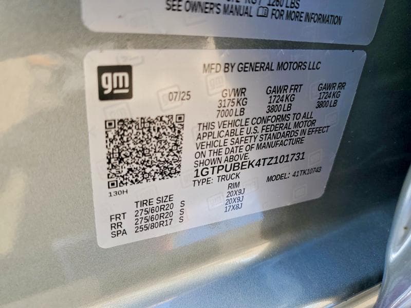 2026 GMC SIERRA K1500 SLE 12