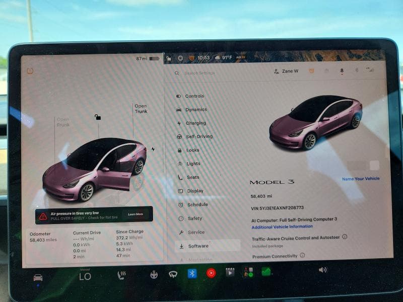 2022 TESLA MODEL 3 9