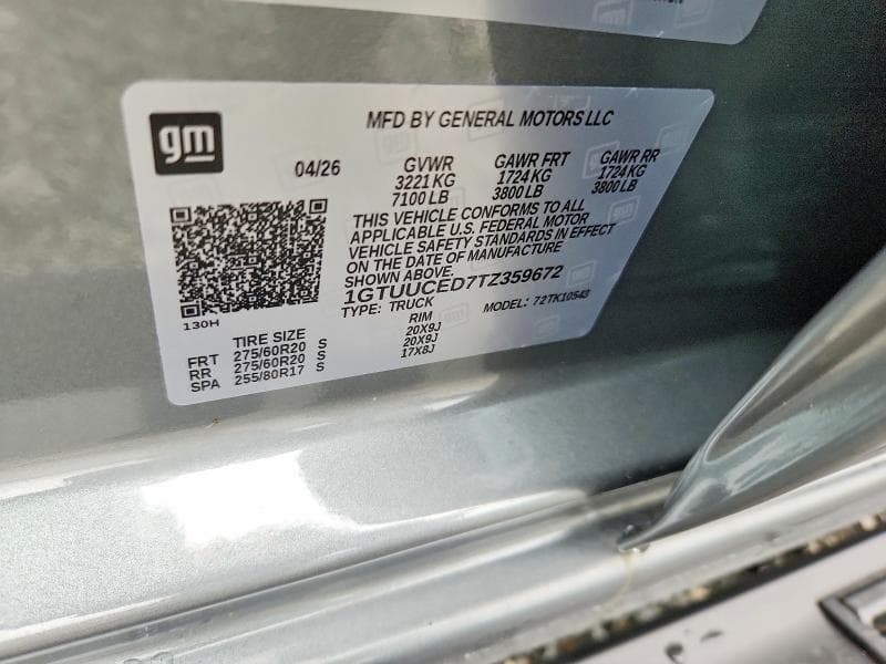 2026 GMC SIERRA K1500 ELEVATION 13