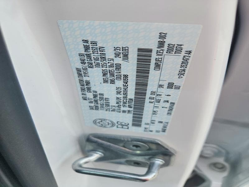 2017 FORD ESCAPE TITANIUM 13