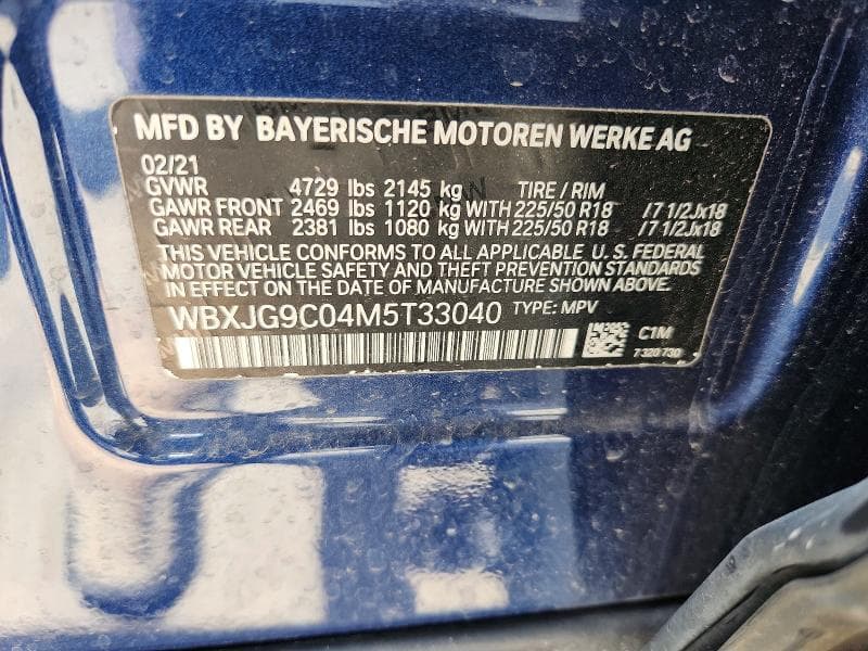 2021 BMW X1 XDRIVE28I 13