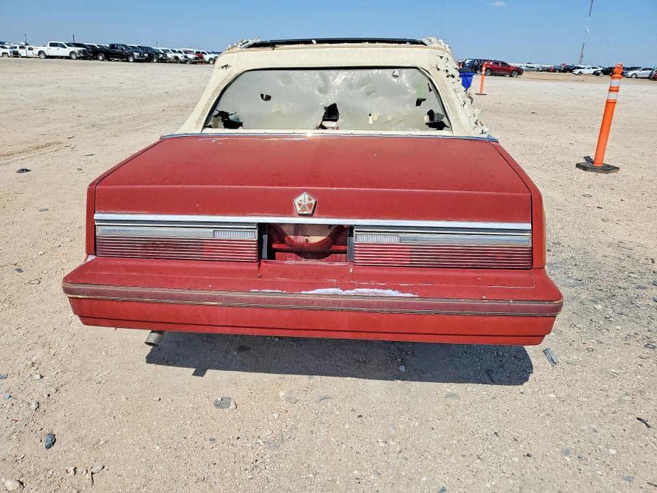 1983 CHRYSLER LEBARON 6