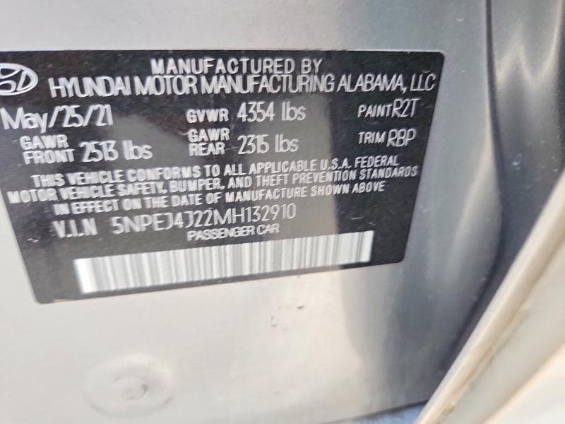 2021 HYUNDAI SONATA 13