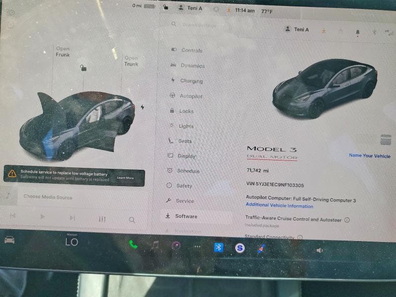 2022 TESLA MODEL 3 9