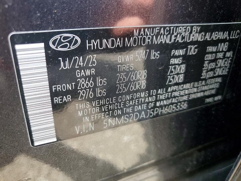 2023 HYUNDAI SANTA FE SEL 13