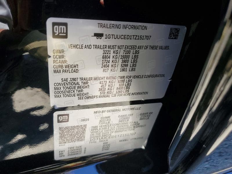 2026 GMC SIERRA K1500 ELEVATION 12