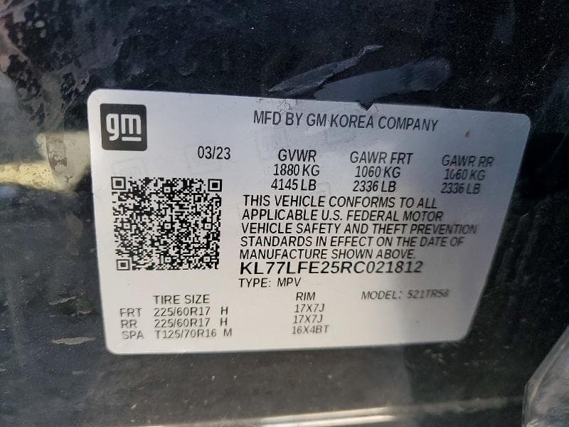 2024 CHEVROLET TRAX LS 13