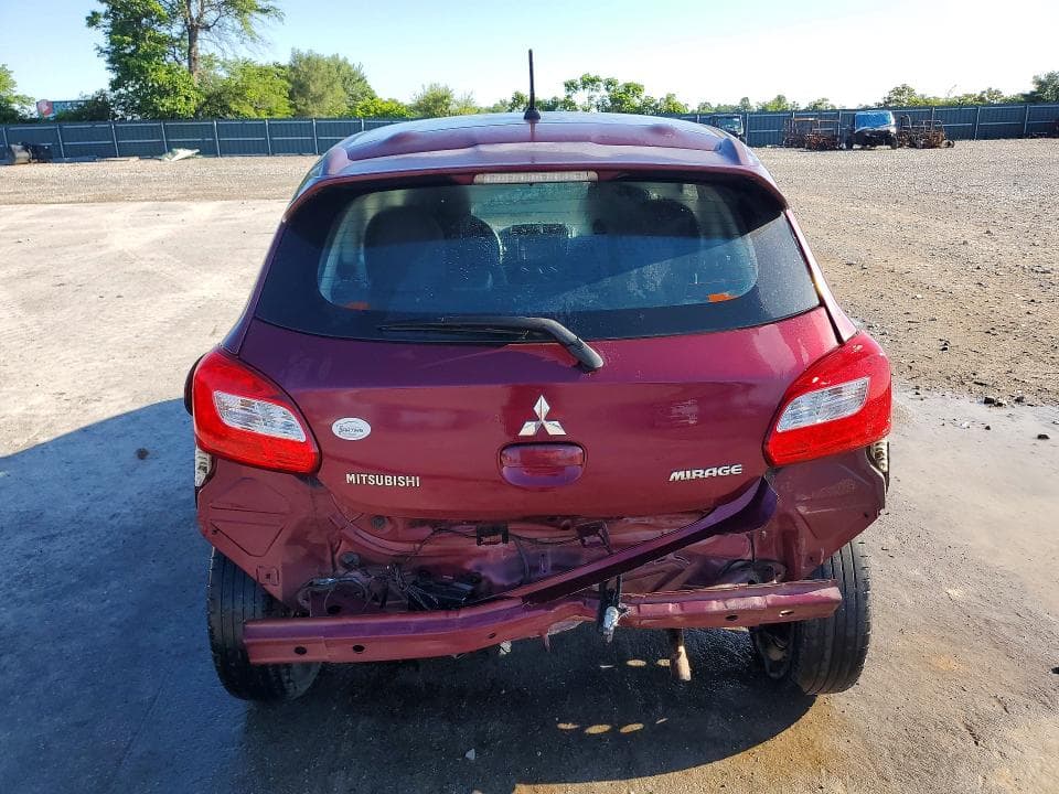 2017 MITSUBISHI MIRAGE ES 6