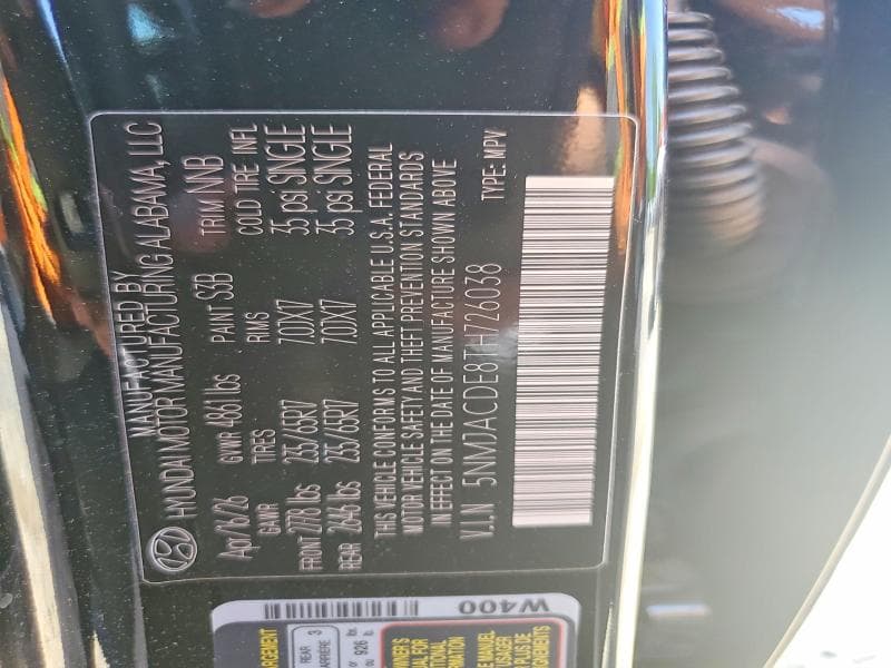 2026 HYUNDAI TUCSON SE 13