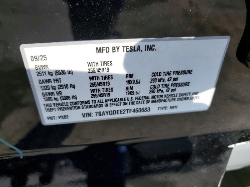 2026 TESLA MODEL Y 14