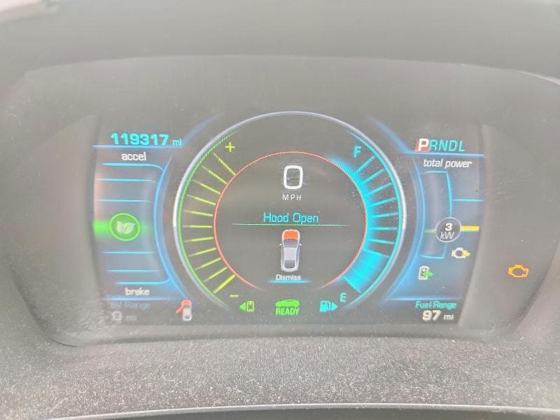 2017 CHEVROLET VOLT LT 9