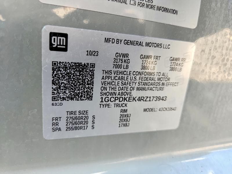 2024 CHEVROLET SILVERADO K1500 LT-L 12