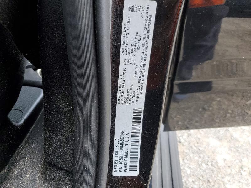 2021 RAM 1500 BIG HORN 12