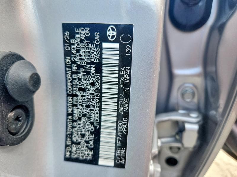 2026 TOYOTA COROLLA HYBRID LE 13
