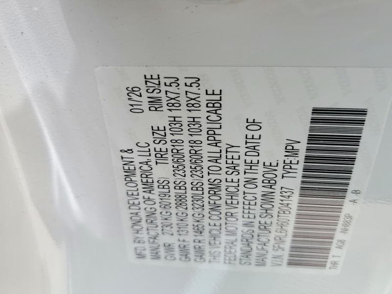 2026 HONDA ODYSSEY EXL 13