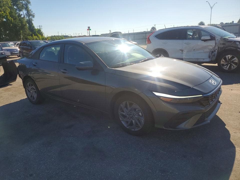 2025 HYUNDAI ELANTRA HYBRID BLUE 4