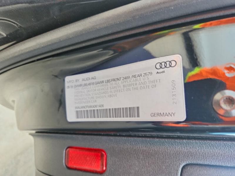 2019 AUDI A5 PREMIUM 12
