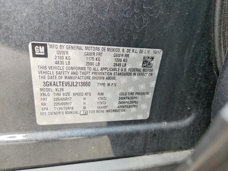 2018 GMC TERRAIN SLE 12