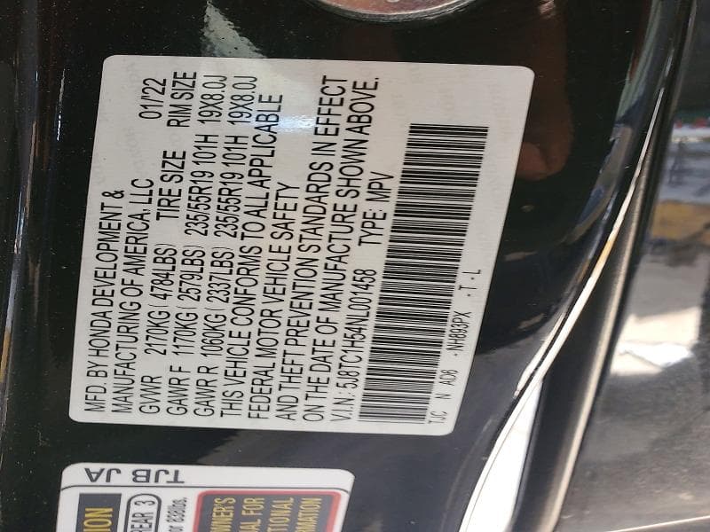 2022 ACURA RDX TECHNOLOGY 12